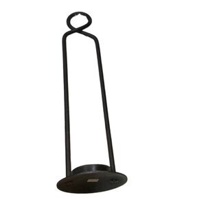 Large bronze cast iron candle decor holder